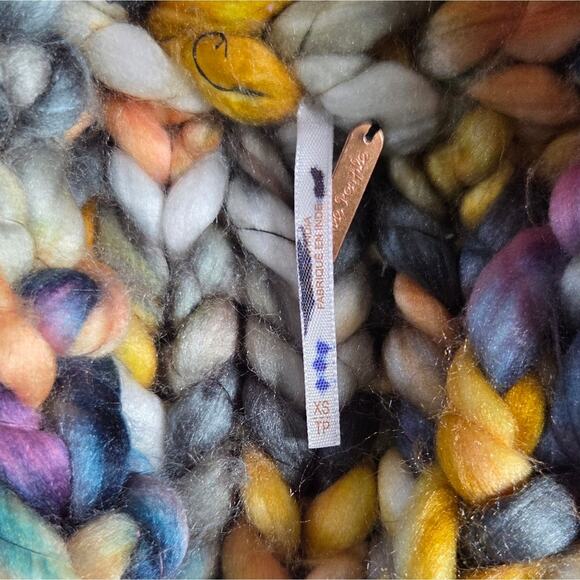 Free People Twilight Sweater Vest Size XSmall Chunky Knit NWT $228 New - Picture 5 of 5